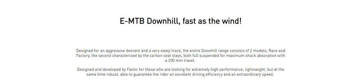 E-MTB Downhill info
